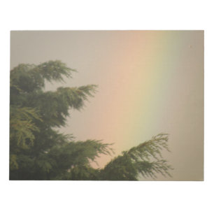 Regenboog en Bomen Notitieblok