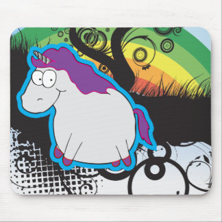Regenboog en eenduidige Mousepad Muismat