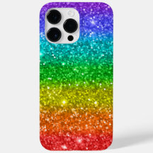 Regenboog en glitter