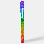Regenboog en glitter Case-Mate iPhone case (Achterkant / Links)