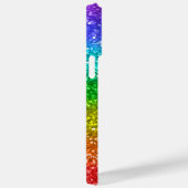 Regenboog en glitter Case-Mate iPhone case (Achterkant / Rechts)