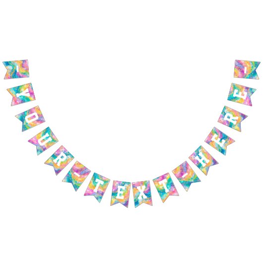 Regenboog en gouden banner (Alle)