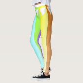 Regenboog en harten leggings (Links)