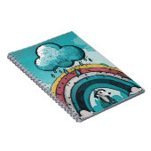 Regenboog en Hond Notitieboek (Rechterzijde)