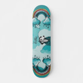 Regenboog en Hond Persoonlijk Skateboard (Voorkant)