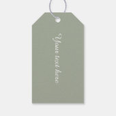 Regenboog en Labels voor aangepaste cadeaus Cadeaulabel (Achterkant)