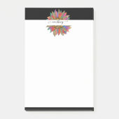 Regenboog en luipaardprint persoonlijk   post-it® notes (Voorkant)