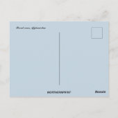 Regenboog- en plattelandsscène Afghanistan Briefkaart (Achterkant)