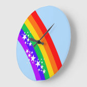 Regenboog en sterren grote klok (Hoek)