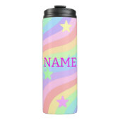Regenboog en sterren thermosbeker (Voorkant)