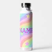 Regenboog en sterren waterfles (Links)