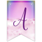 Regenboog en wolken: feestdag vlaggetjes (Derde vlag)