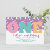 Regenboog en wolken parelsnoeren draaien één kaart (Staand voorkant)