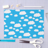 Regenboog en wolken verhelpen 1e verjaardag tissuepapier (Craft)