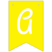 Regenboog en wolken verhelpen 1e verjaardag vlaggetjes (Derde vlag)