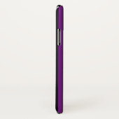 Regenboog en zwarte strepen Case-Mate iPhone case (Achterkant / rechts)