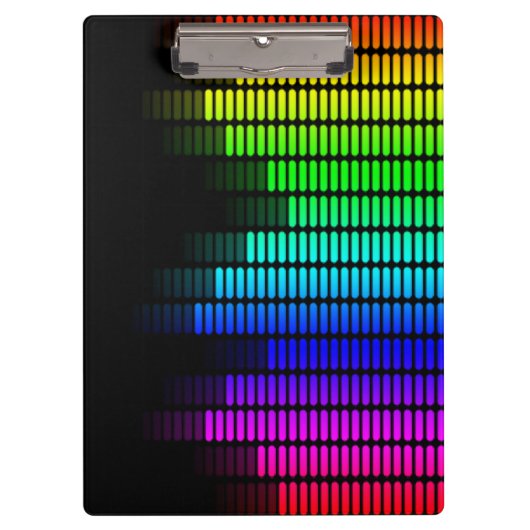 regenboog-equalizer klembord (Voorkant)