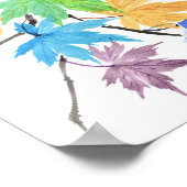 Regenboog Esdansen Poster (Hoek)