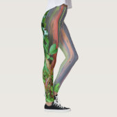 Regenboog Eucalyptus Boom Leggings (Rechts)