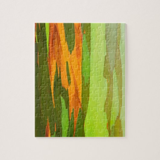 Regenboog Eucalyptus schors, Hawaii Legpuzzel (Verticaal)