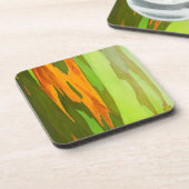 Regenboog Eucalyptusschors, Hawaii Bier Onderzetter (Linkerzijde)