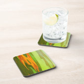 Regenboog Eucalyptusschors, Hawaii Bier Onderzetter (Rechterzijde)