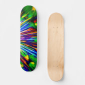 Regenboog Explosie Persoonlijk Skateboard (Voorkant)