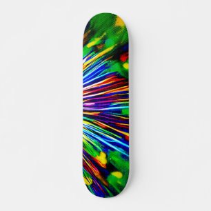 Regenboog Explosie  Persoonlijk Skateboard