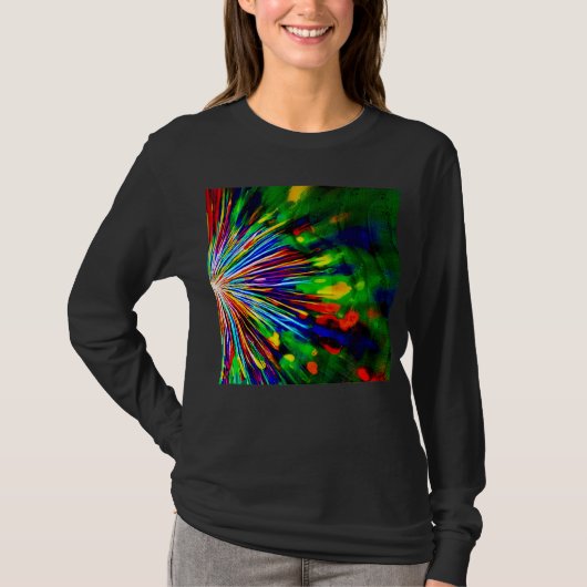 Regenboog Explosie T-shirt (Voorkant)