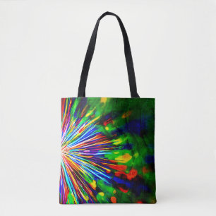 Regenboog Explosie  Tote Bag
