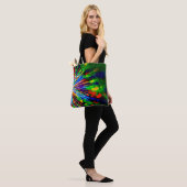 Regenboog Explosie Tote Bag (Op model)