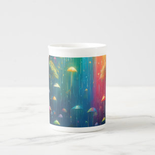 Regenboog Fantasie Porselein Kop