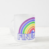 Regenboog Finland mok (Voorkant links)