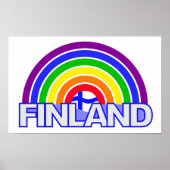 Regenboog Finland poster (Voorkant)