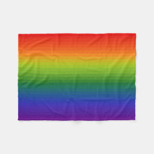 Regenboog Fleece Deken