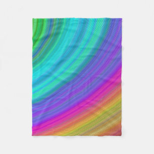 Regenboog Fleece Deken