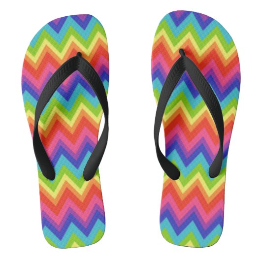 Regenboog Flip Flops  (Voetbed)