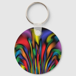 Regenboog Fontein Sleutelhanger