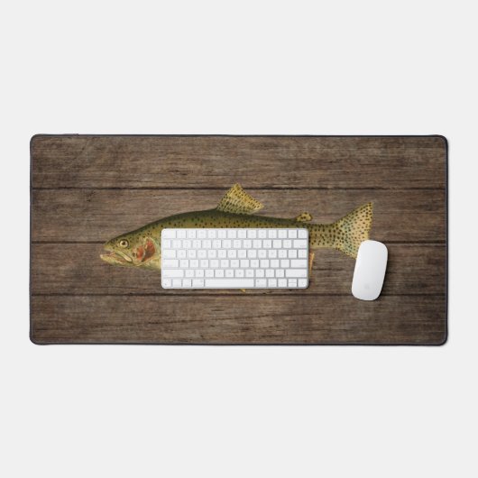 regenboog forel bureau mat (Keyboard & Muis)
