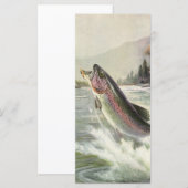  Regenboog Forel Visser Gevist voor Vis (Voorkant / Achterkant)