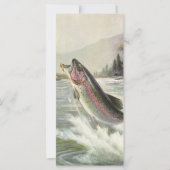  Regenboog Forel Visser Gevist voor Vis (Voorkant)