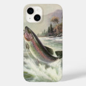  Regenboog Forel Visser Gevist voor Vis Case-Mate iPhone Case (Achterkant)