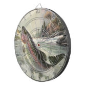  Regenboog Forel Visser Gevist voor Vis Dartbord (Voorkant Rechts)