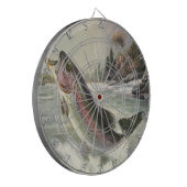  Regenboog Forel Visser Gevist voor Vis Dartbord (Voorkant Links)