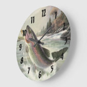  Regenboog Forel Visser Gevist voor Vis Grote Klok (Hoek)