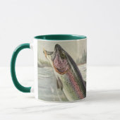  Regenboog Forel Visser Gevist voor Vis Mok (Links)