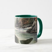  Regenboog Forel Visser Gevist voor Vis Mok (Voorkant rechts)