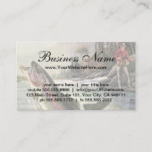  Regenboog Forel Visser Gevist voor Vis Visitekaartje (Voorkant)