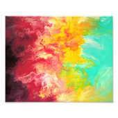 Regenboog Foto Afdruk (Voorkant)