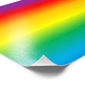 regenboog foto afdruk (Hoek)
